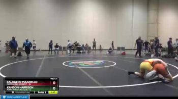 155 lbs Round 1 (6 Team) - Calogero Mazzrillo, Mater Lakes Academy vs Kamdon Harrison, Alpha Wrestling Club