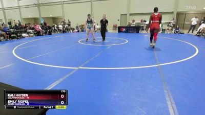 170 lbs Round 3 (6 Team) - Kali Hayden, Oklahoma Blue vs Emily Riopel, South Carolina