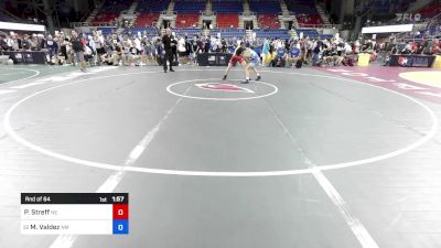 106 lbs Rnd Of 64 - Philip Streff, NE vs Matthew Valdez, NM