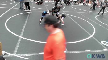 67 lbs Semifinal - Hayden Beckwith, Miami Takedown Club vs Jacob Gwin, Coweta Tiger Wrestling