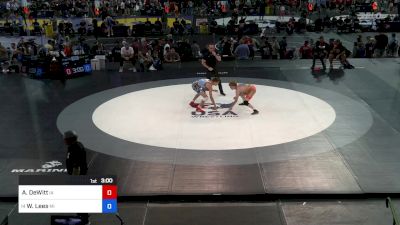 120 lbs Rnd Of 128 - Atlee DeWitt, IA vs Wyatt Lees, MI