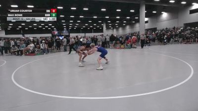 120 lbs Champ. Rd Of 32 - Urijah Courter, Sebolt Wrestling Academy vs Max Rowe, Bonhomme Wrestling