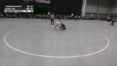 144 lbs Cons. Rd Of 32 - Kameron Green Jr., MWC Wrestling Academy vs Braden Lane, Gracie Barra Westchase Wrestling Club