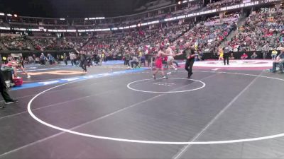132-2A 5th Place Match - T.J. Castillo, Burlington vs Jackson Mccabe, Nucla