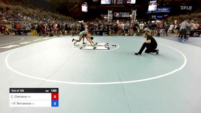 106 lbs Rnd Of 128 - Caleb Clemans, WA vs Pj Terranova, NJ