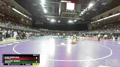 126 lbs Champ. Round 1 - Jakob Hixson, St. Mary`s vs Phillip Logan, Merced