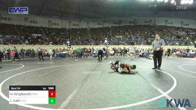 67 lbs Round Of 16 - Heston Klinglesmith, Perry Wrestling Academy vs Levi Ezell, Tulsa North Mabee Stampede