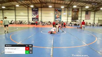 152 lbs Rr Rnd 2 - Max Wirnsberger, Buffalo Valley Wrestling Club - Black vs Dillon Hinton, PSF