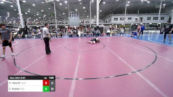 115 lbs Rr Rnd 1 - Keaghan Hewitt, Team Nauman Wrestling Club Blue vs Caleb Kosko, Revival Black