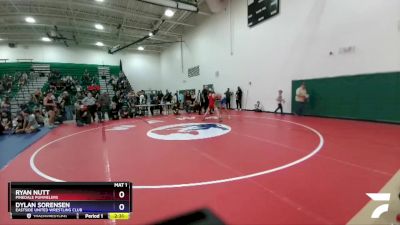 120 lbs 3rd Place Match - Ryan Nutt, Pinedale Pummelers vs Dylan Sorensen, Eastside United Wrestling Club