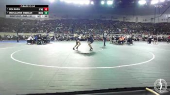 G6A-130 lbs Champ. Round 1 - Eva Ross, Booker T. Washington-Girls vs Jackallyne Guzman, Midwest City-Girls