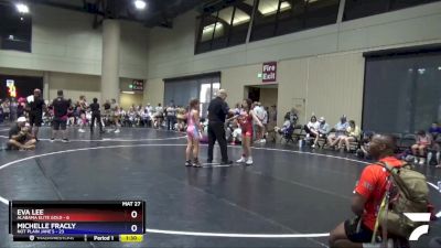 100 lbs Round 4 (6 Team) - Eva Lee, Alabama Elite Gold vs Michelle Fracly, Not Plain Jane`s