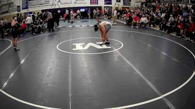 215 lbs Cons. Round 1 - Jordan Edwards, Fort Cherry Hs vs Kaleb Young, Mercer Area Hs