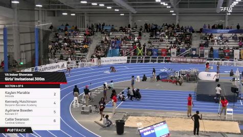 High School Girls' 300m Invitational, Finals 4