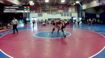 150 lbs Cons. Semi - Miko Duterte, Upland vs Pablo Hernandez, Centennial (Corona)