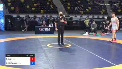 79 kg Quarterfinal - Dylan Lydy, Indiana vs David McFadden, TMWC/ PENN RTC