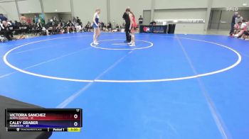 115 lbs 2nd Wrestleback (16 Team) - Victoria Sanchez, North Dakota vs Caley Graber, Minnesota