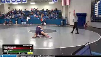 184 lbs Quarterfinal - Pilo Perez, Dubuque vs Cael Mclaren, Cornell College