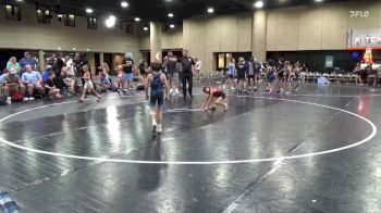 55 lbs Round 7 (8 Team) - Nate Gaffigan, RWA vs Schuler Sayne, Crossroads Wrestling