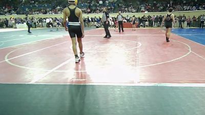 120 lbs Consi Of 32 #2 - Ryder West, Cashion Wrestling vs Amir Braddick, Midwest City Middle School Bombers