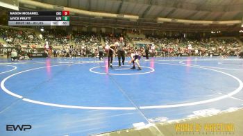 80 lbs Consi Of 8 #2 - Mason McDaniel, Chickasha Wrestling vs Jayce Pruitt, Alpha Elite