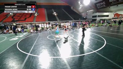 120 lbs Pagan Lester, Alaska HS Girls vs Rihanna Mora, Idaho 1 HS Girls
