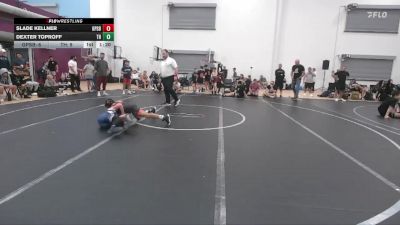 88 lbs Round 2 (6 Team) - Slade Kellner, GPS Blue vs Dexter Toproff, Taylor Hammers