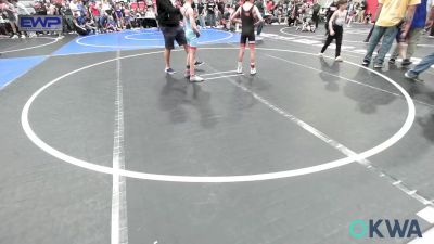 67 lbs Semifinal - Bradley Robinson, Claremore Wrestling Club vs Zaylon Robinson, Collinsville Cardinal Youth Wrestling