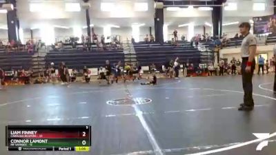 85 lbs Round 4 (6 Team) - CONNOR LAMONT, MF Savages vs Liam Finney, Carolina Reapers