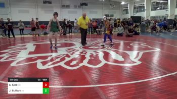 114-C lbs Consolation - Carmello Kolb, OH vs Jacob Buffum, VA