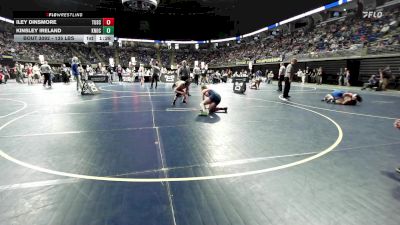 135 lbs Round Of 32 - Iley Dinsmore, Tuscarora vs Kinsley Ireland, Knoch