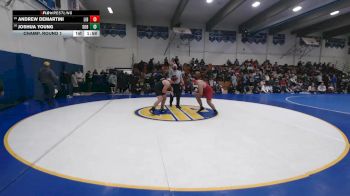 219 lbs Champ. Round 1 - Andrew Demartini, Liberty vs Joshua Young, Sobrato