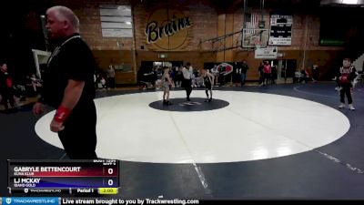 74 lbs Round 4 - Gabryle Bettencourt, Kuna Klub vs Lj McKay, Idaho Gold