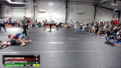 138 lbs Cons. Round 2 - Overman Ambrocio, Rome vs Henry Martin Schultz, Legacy Elite WC