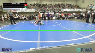 61 lbs Final - Lincoln Sanders, Team Tulsa Wrestling Club vs Huck Olsen, Mojo Grappling Academy