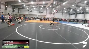 70 lbs Semifinal - Hunter Lugo, Liberty Warriors Wrestling Club vs Josh Schaub, Warhawk Wrestling Academy