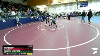 150 lbs Round 1 - Joey Dickey, Camp Verde vs Jeremiah Nasafotie, Hopi