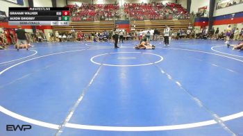 175 lbs Semifinal - Graham Walker, Bixby HS Boys vs Jaxon Grigsby, Sand Springs HS