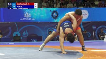 125 kg Repechage - Narantulga Darmaabazar, Mongolia vs Baejoon Jang, Korea