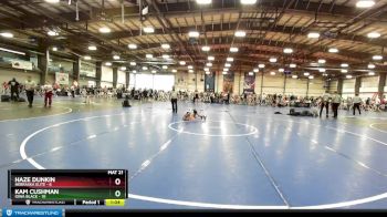 60 lbs Rd# 10- 4:00pm Saturday Final Pool - Haze Dunkin, Nebraska Elite vs Kam Cushman, Iowa Black