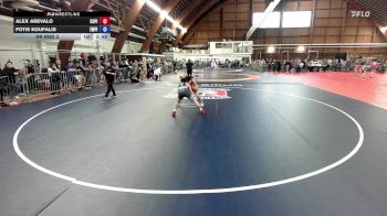 126B lbs Rr Rnd 3 - Alex Arevalo, Copiague Wrestling Club vs Fotis Koufalis, Empire Wrestling Academy