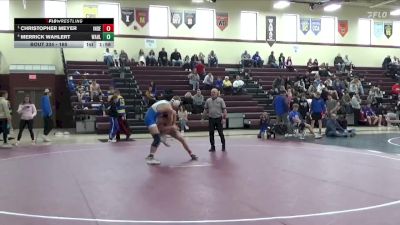 165 lbs Semifinal - Christopher Meyer, Independence vs Merrick Wahlert, Wahlert, Dubuque