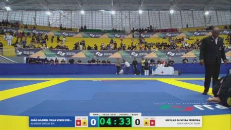 NICOLAS OLIVEIRA vs JOÃO GABRIEL VILLA VERDE 2026 FPJJ Circuito Paulista GI Etapa 3