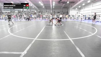 120 lbs Rr Rnd 1 - Mason Quarles, Indiana Outlaws Yellow vs Jimmy Syson, BC Predators