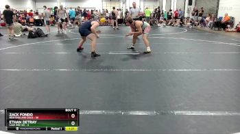 144 lbs Round 4 (6 Team) - Zack Fondo, New England Gold vs Ethan Detray, Lake Erie WC