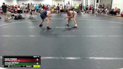 144 lbs Round 4 (6 Team) - Zack Fondo, New England Gold vs Ethan Detray, Lake Erie WC