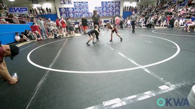 47-51 lbs Rr Rnd 1 - Macie Owen, Perry Wrestling Academy vs Faith Romans, Best Trained