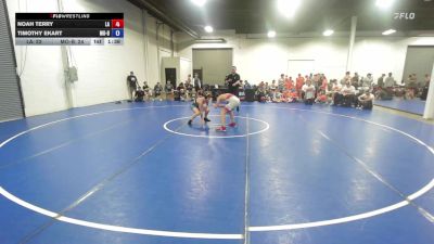 120 lbs Noah Terry, Louisiana vs Timothy Ekart, Missouri Blue