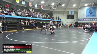 JV-6 lbs Round 3 - Ryan Shipley, Vinton-Shellsburg vs Ramiro Saquic Xirum, South Tama County