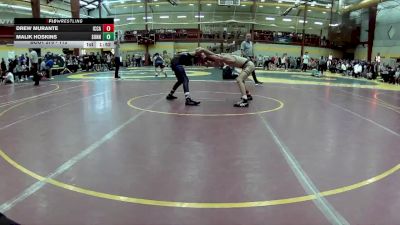 113 lbs Cons. Round 2 - Drew Murante, IC Catholic Prep vs Malik Hoskins, Sunnyside
